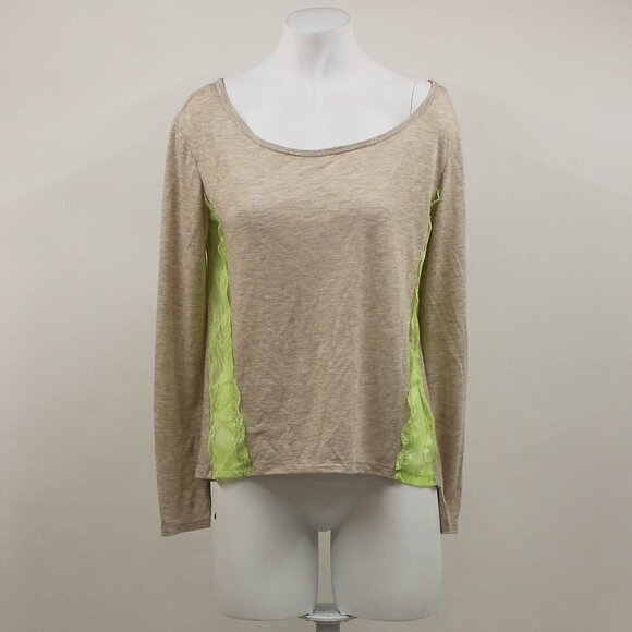 American eagle long sleeve  lace back top - Picture 1 of 2